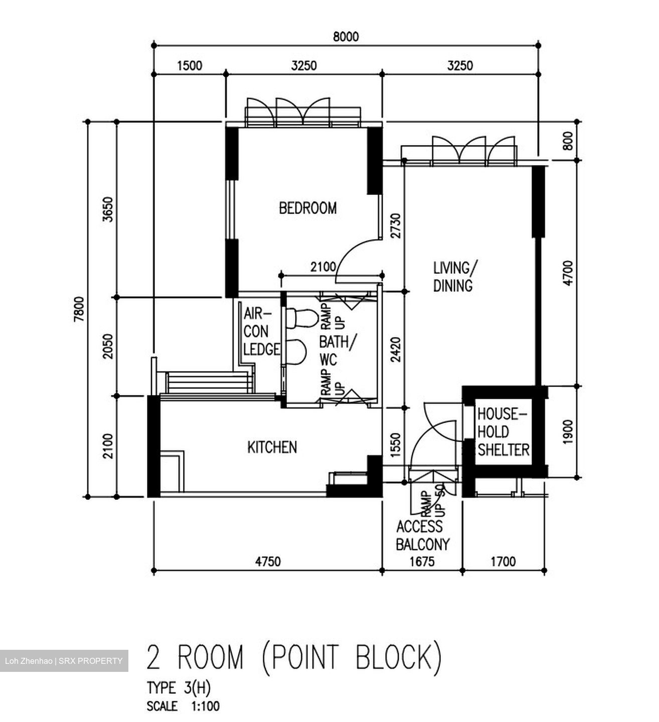 Blk 591A Montreal Dale (Sembawang), HDB 2 Rooms #588283771